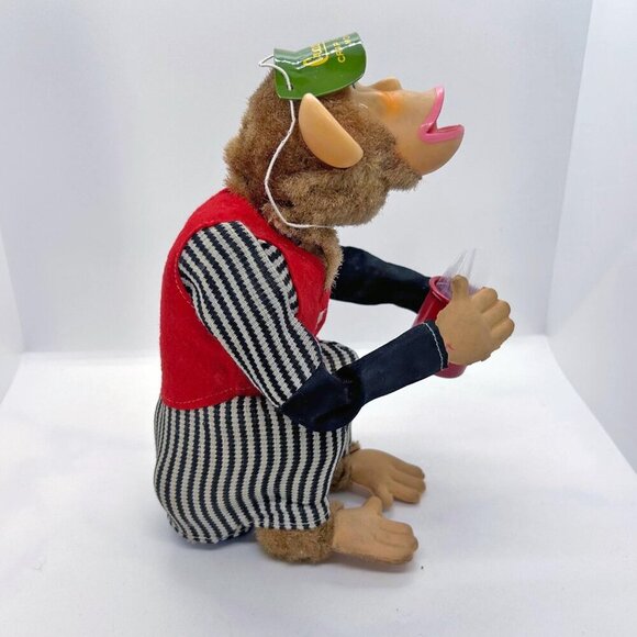 1950's Cragstan Crap Shooting Monkey Toy Japan - Picture 9 of 14